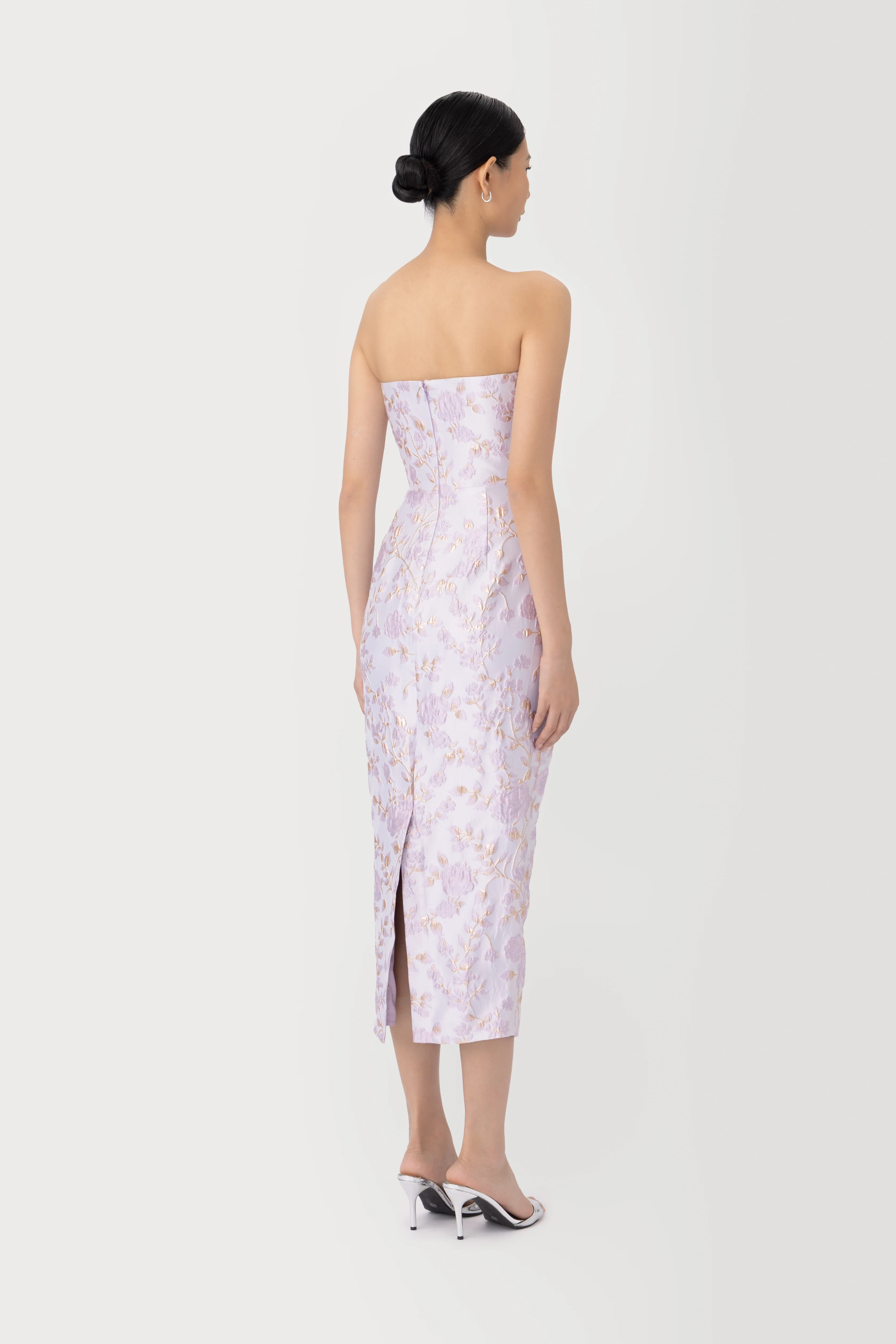 Judith Jacquard Midi Dress - Image 3