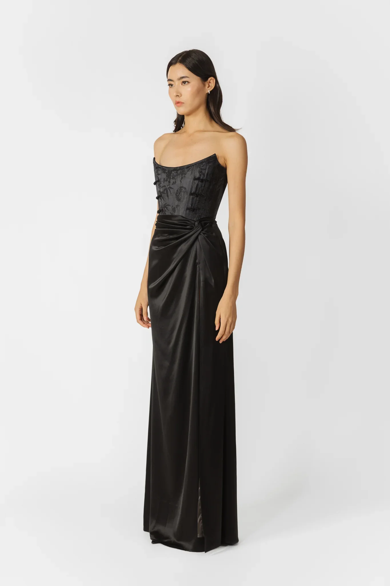 Julia Jacquard Gown - Image 2