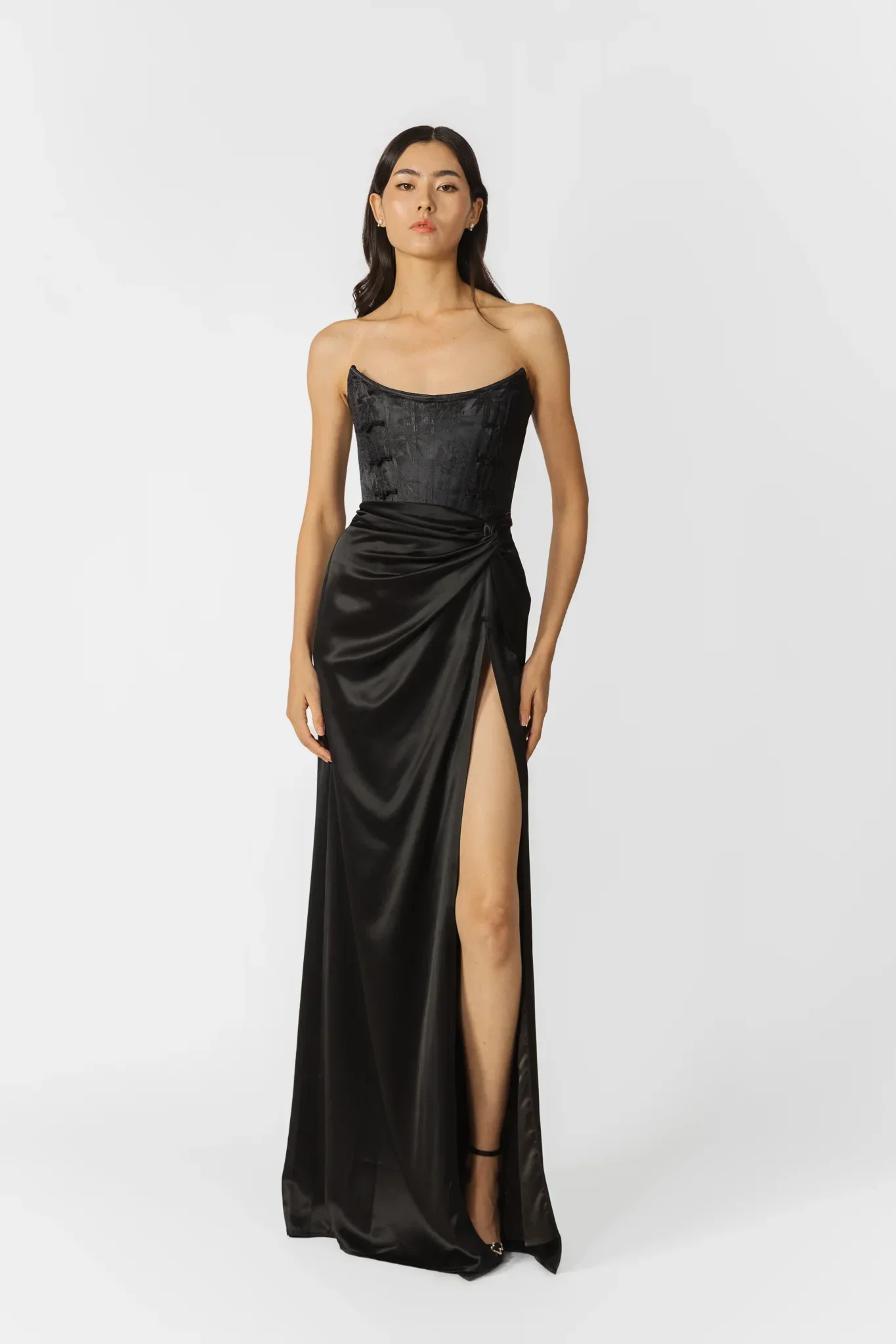 Julia Jacquard Gown - Image 3