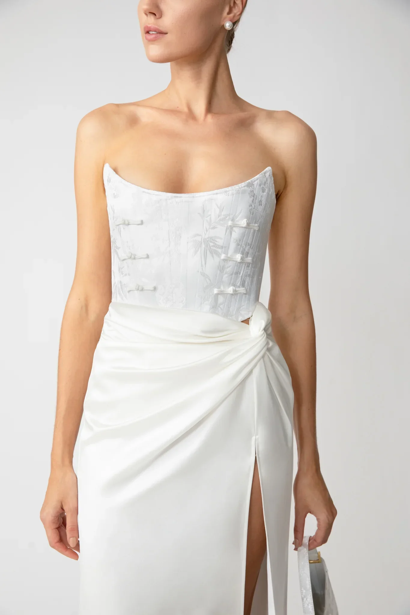 Julia Jacquard Gown - Image 2