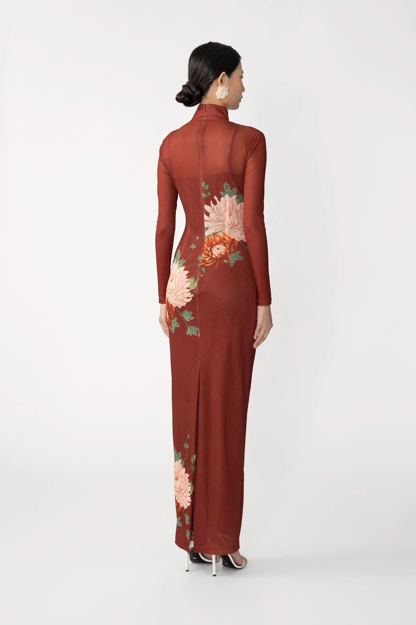 Kaia Mesh Maxi Dress - Image 3