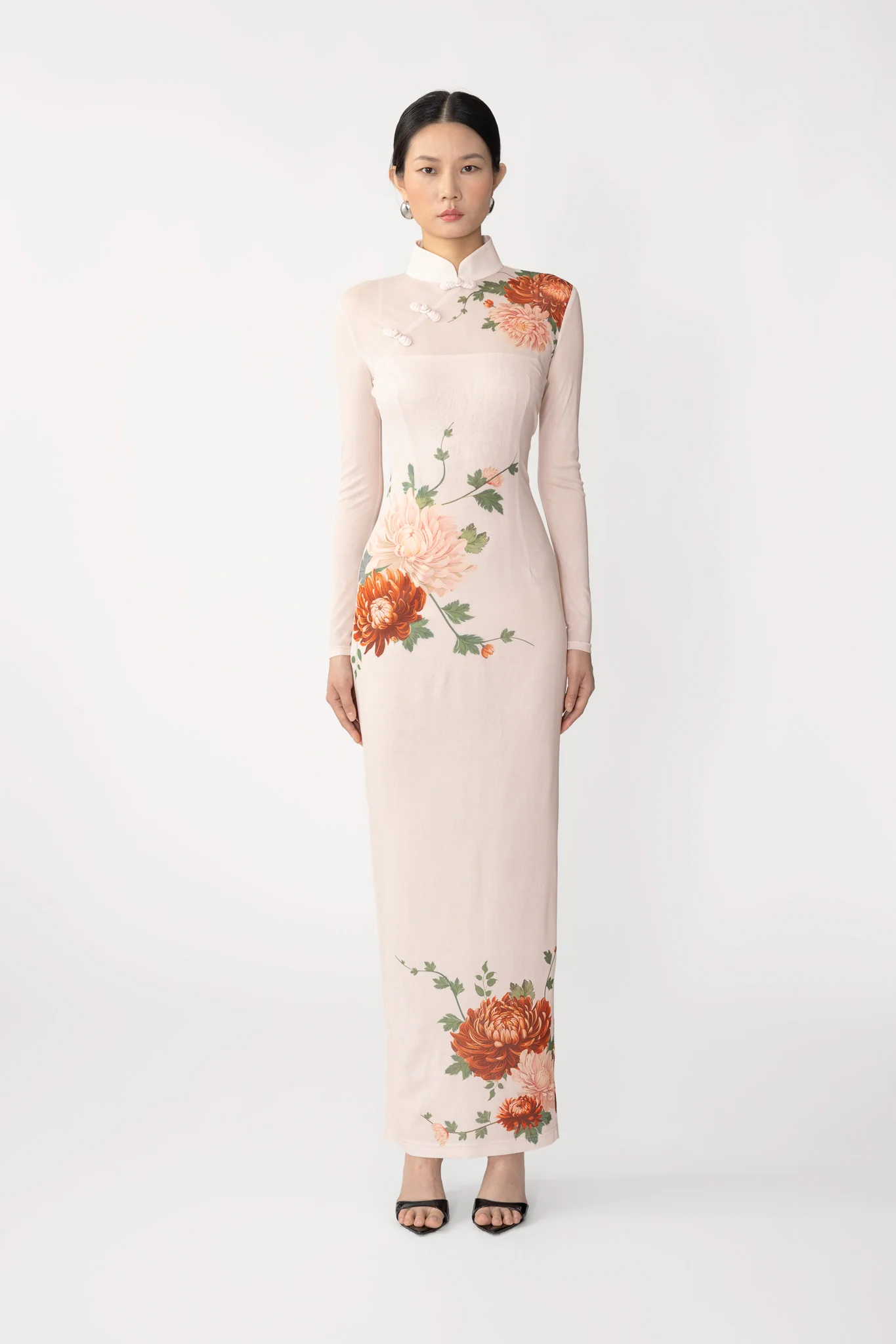 Kaia Mesh Maxi Dress - Image 4