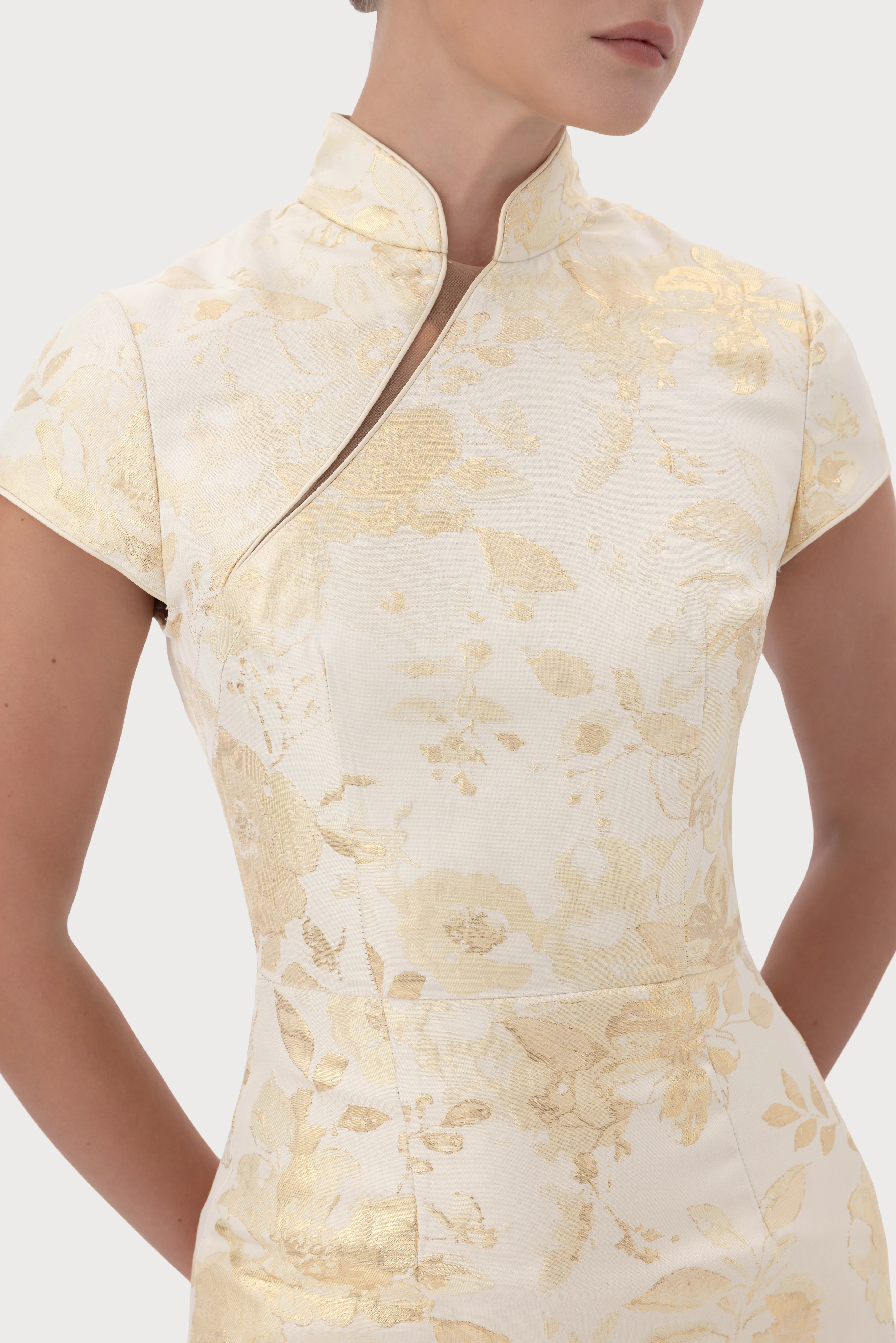 Kiana Jacquard Mini Dress - Image 3