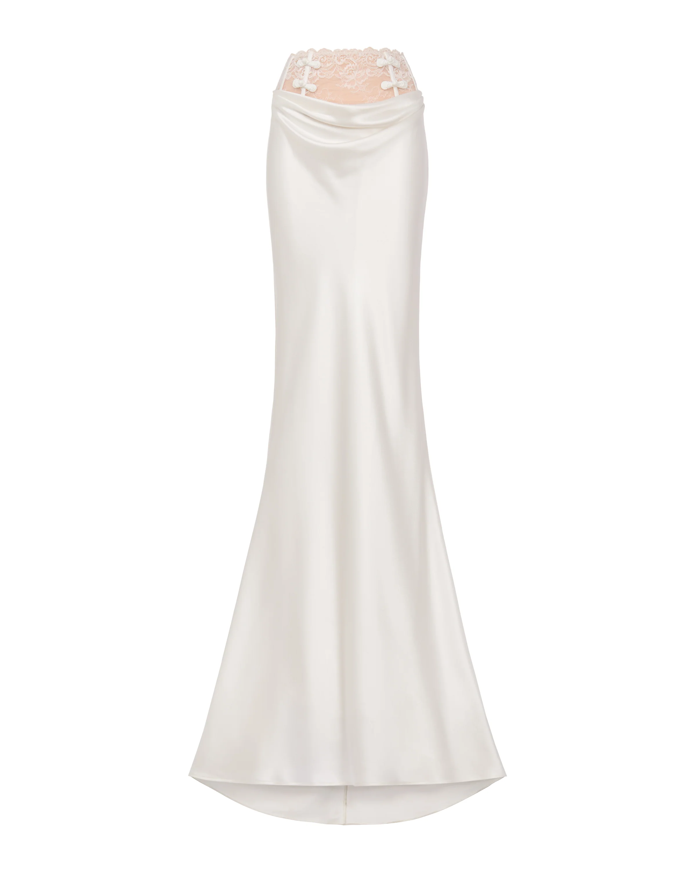 Lila Satin Skirt - Image 4