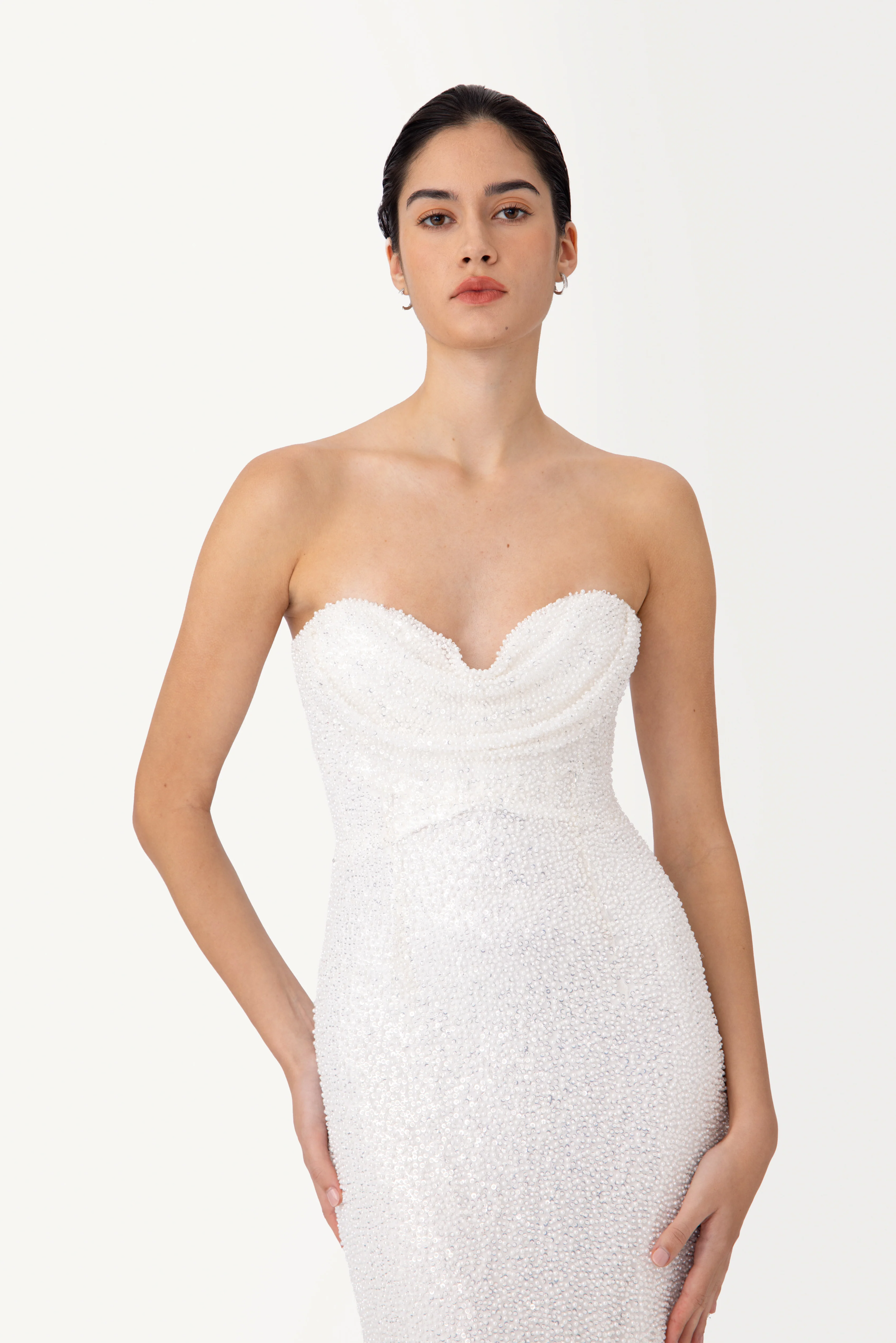 Linda Beaded Gown - Image 3