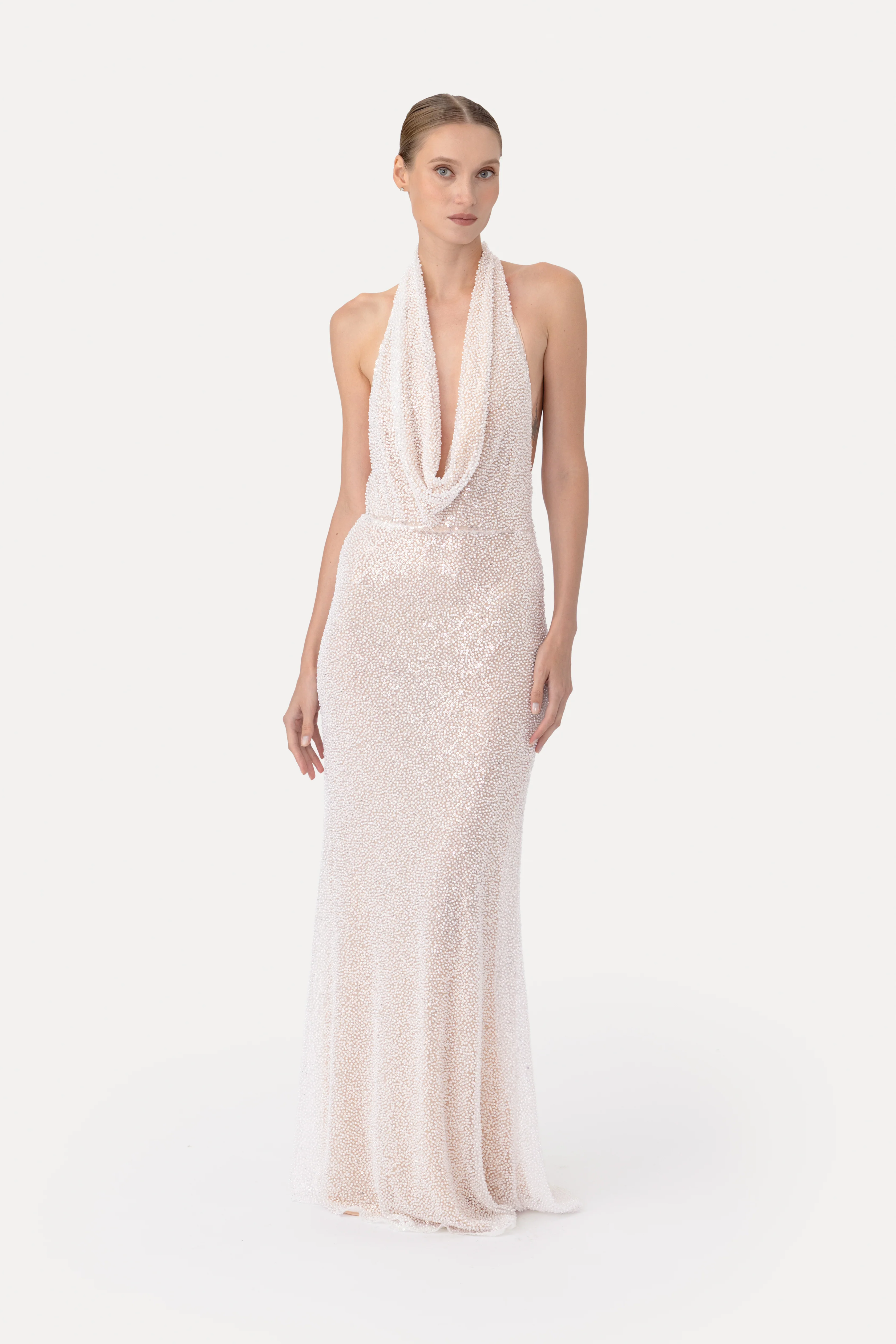Lindsay Beaded Gown - Image 3