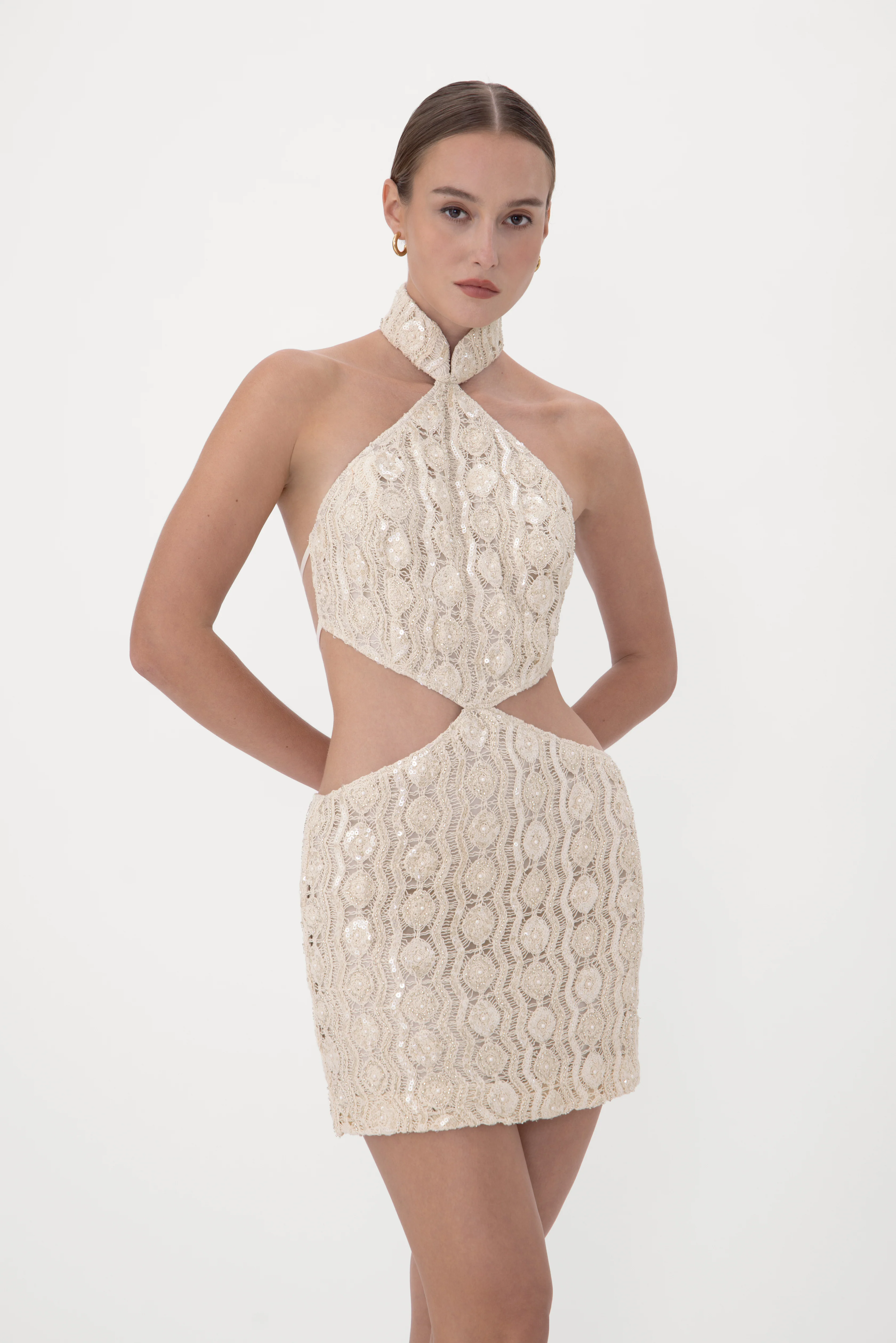 Marlo Knit Mini Dress - Image 4