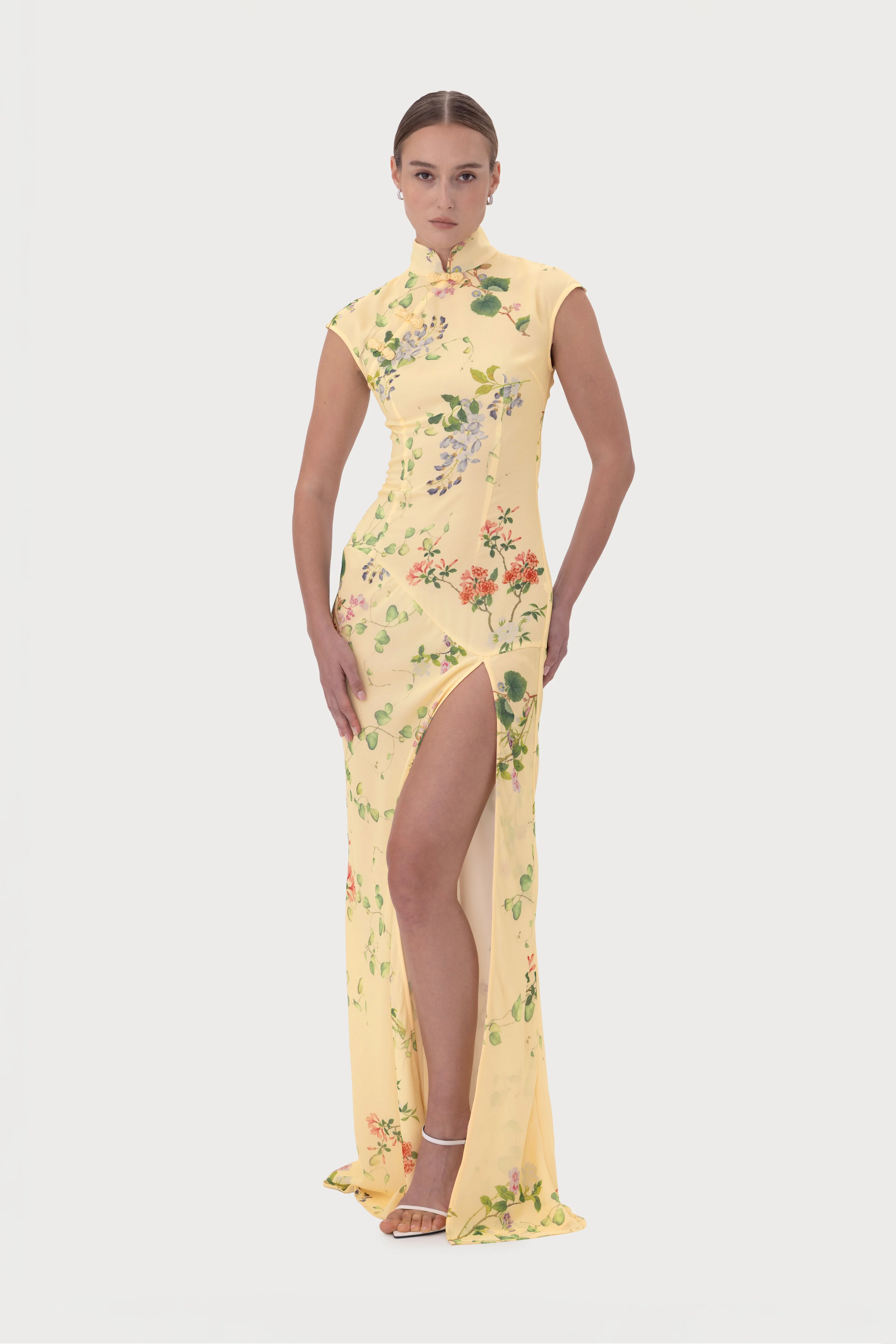 Melina Chiffon Dress - Image 2