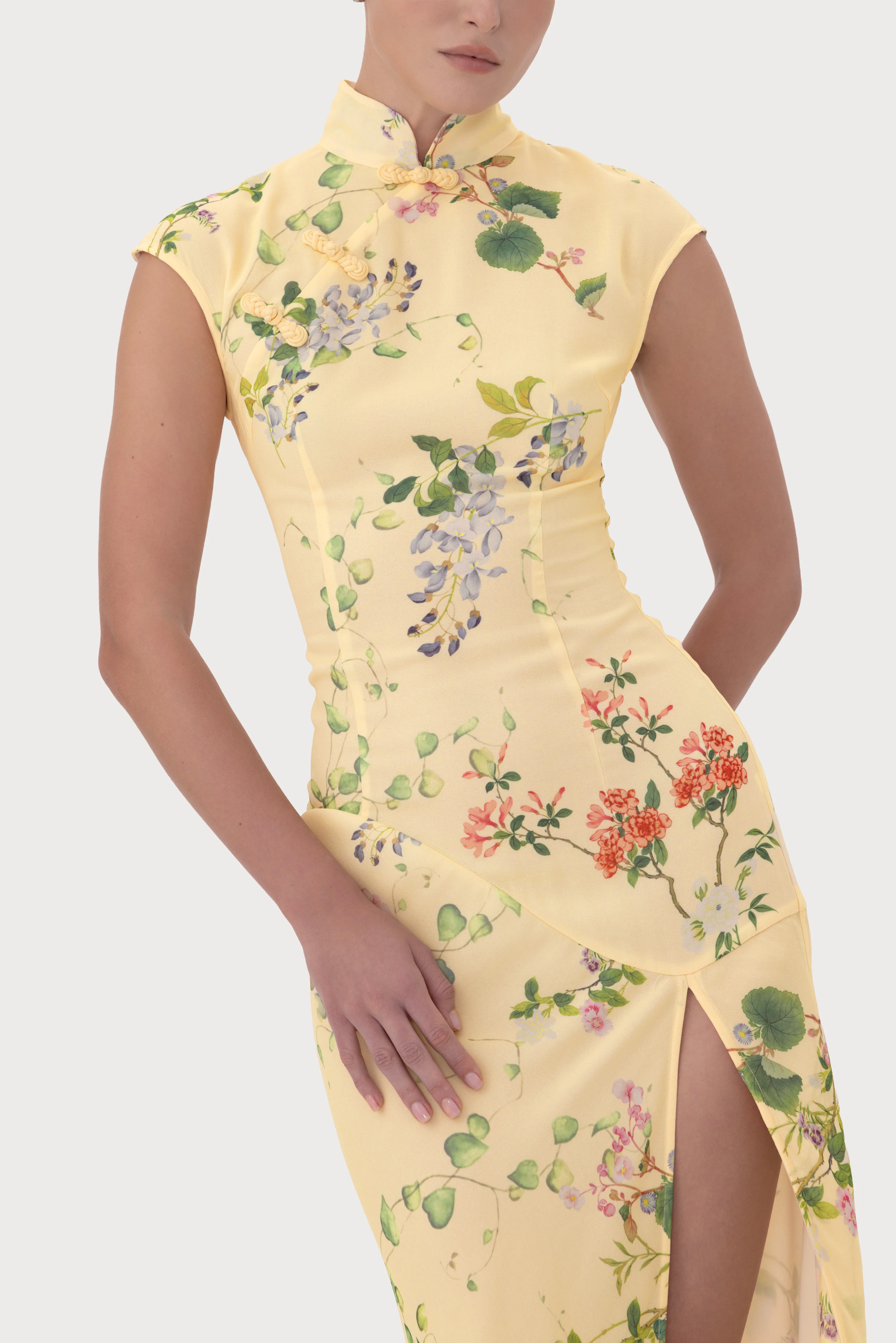 Melina Chiffon Dress - Image 3