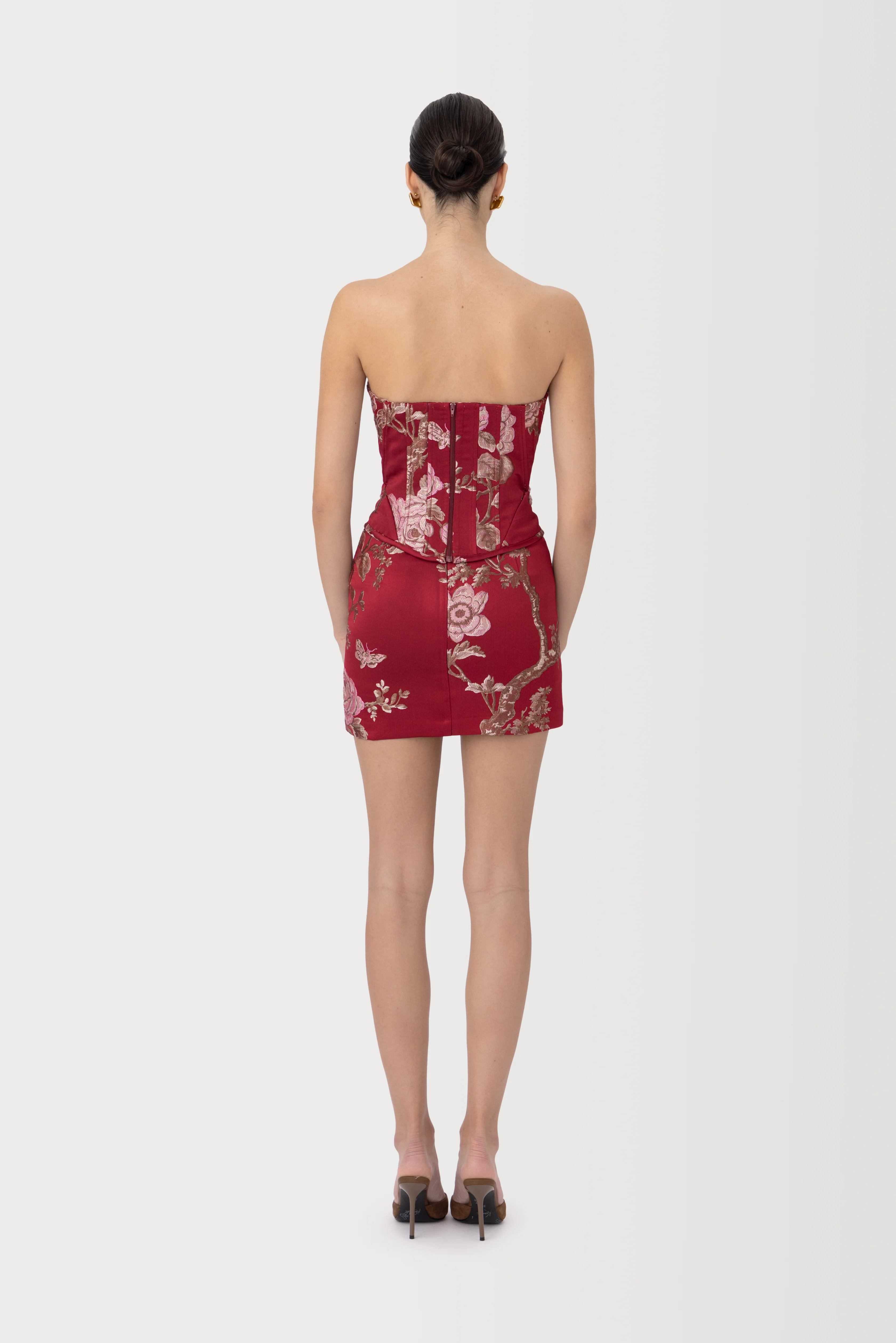 Nico Brocade Skirt - Image 5