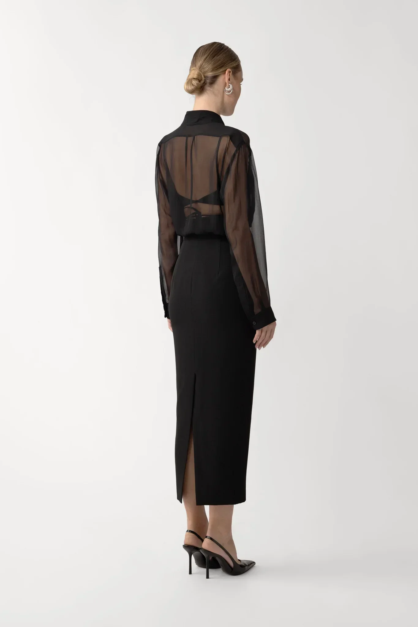 Niki Crepe Skirt - Image 4