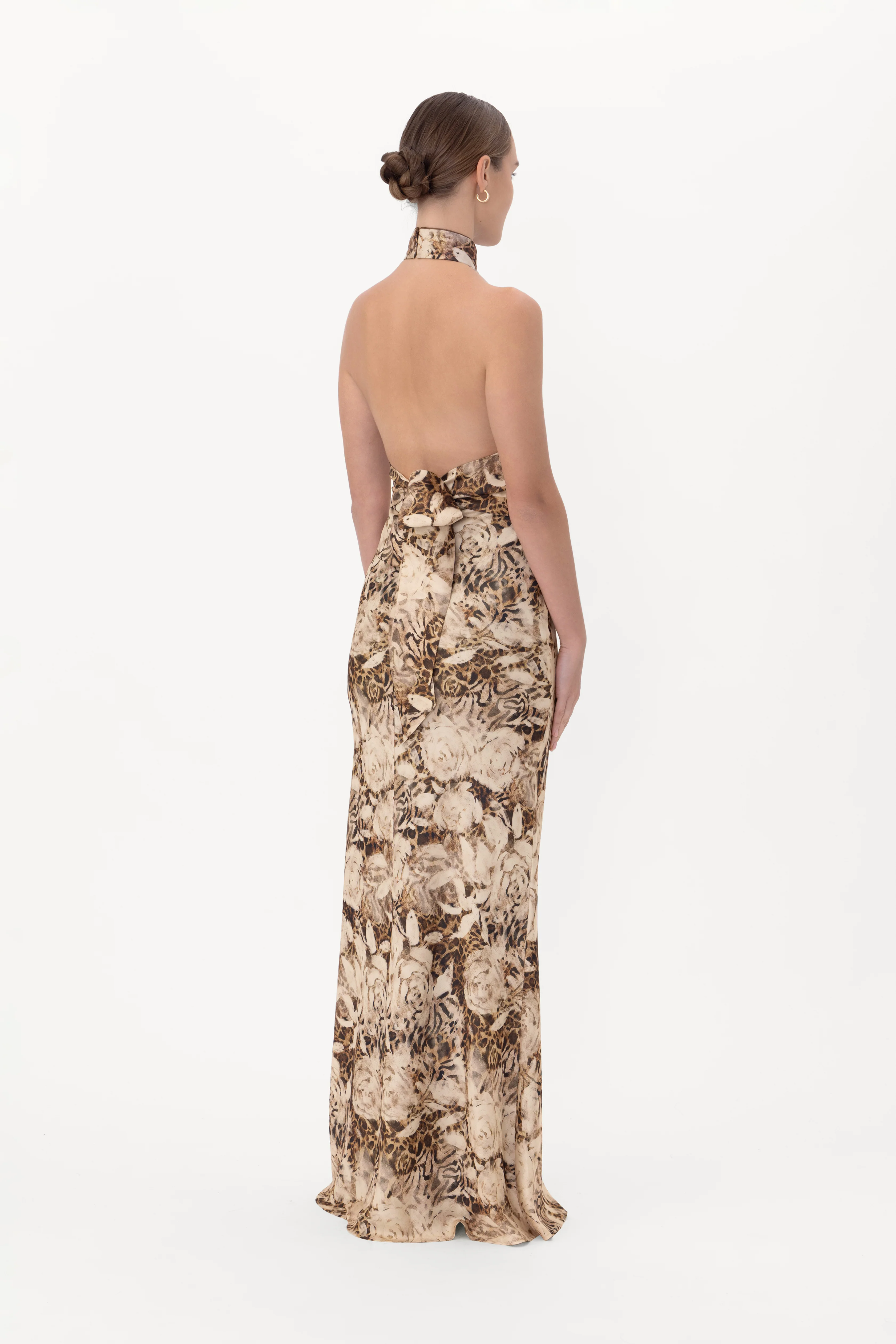 Nikita Satin Dress - Image 4