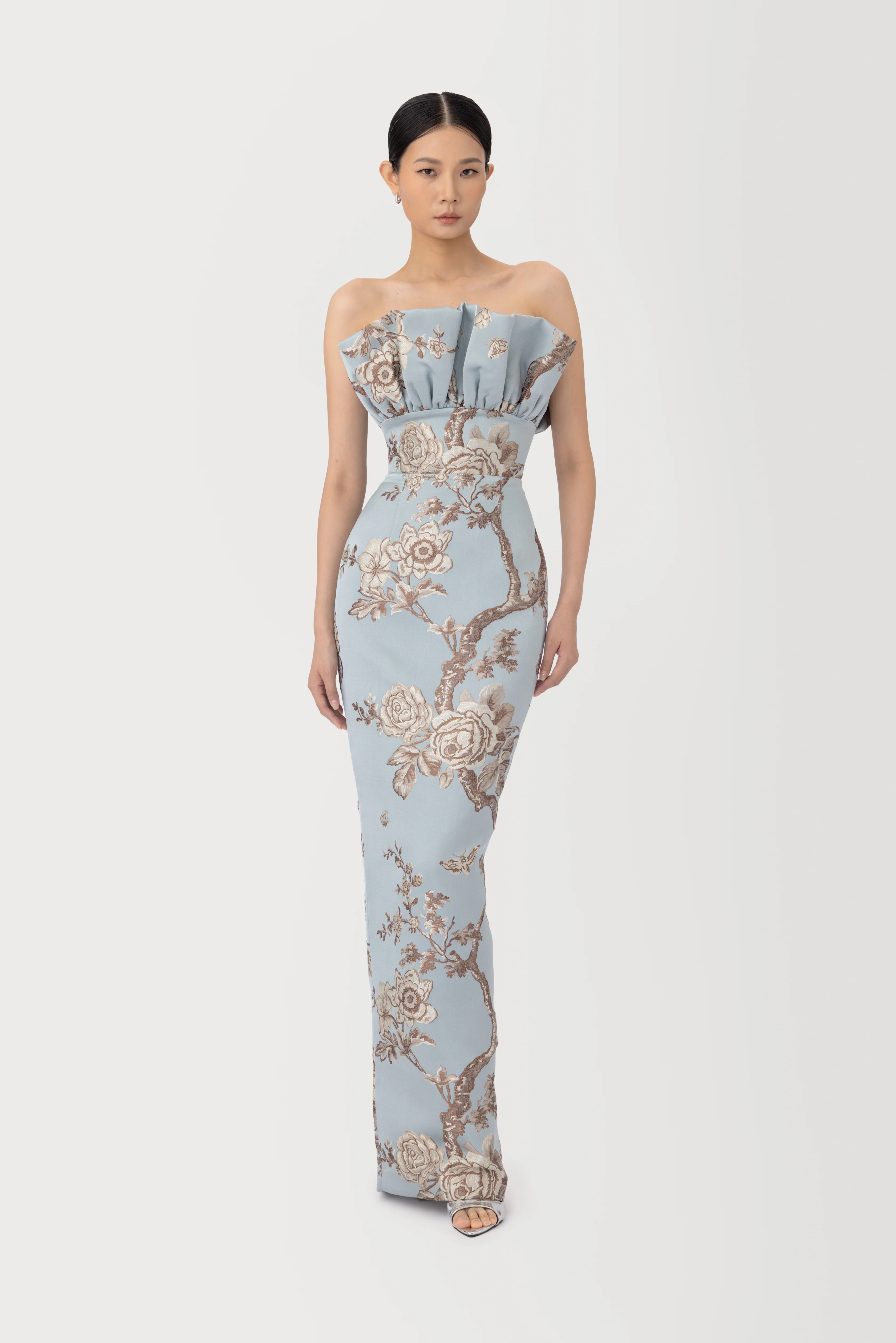 Noah Brocade Gown - Image 3