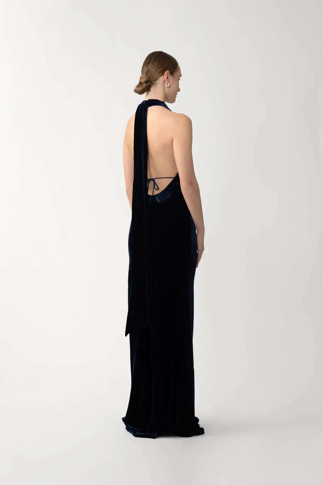 Pearl Velvet Gown - Image 5