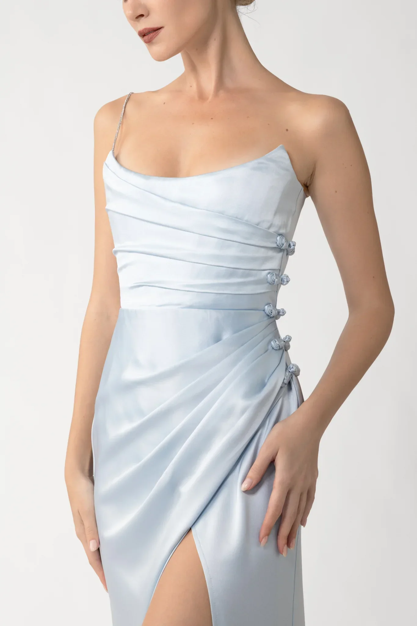 Pru Satin Gown - Image 2