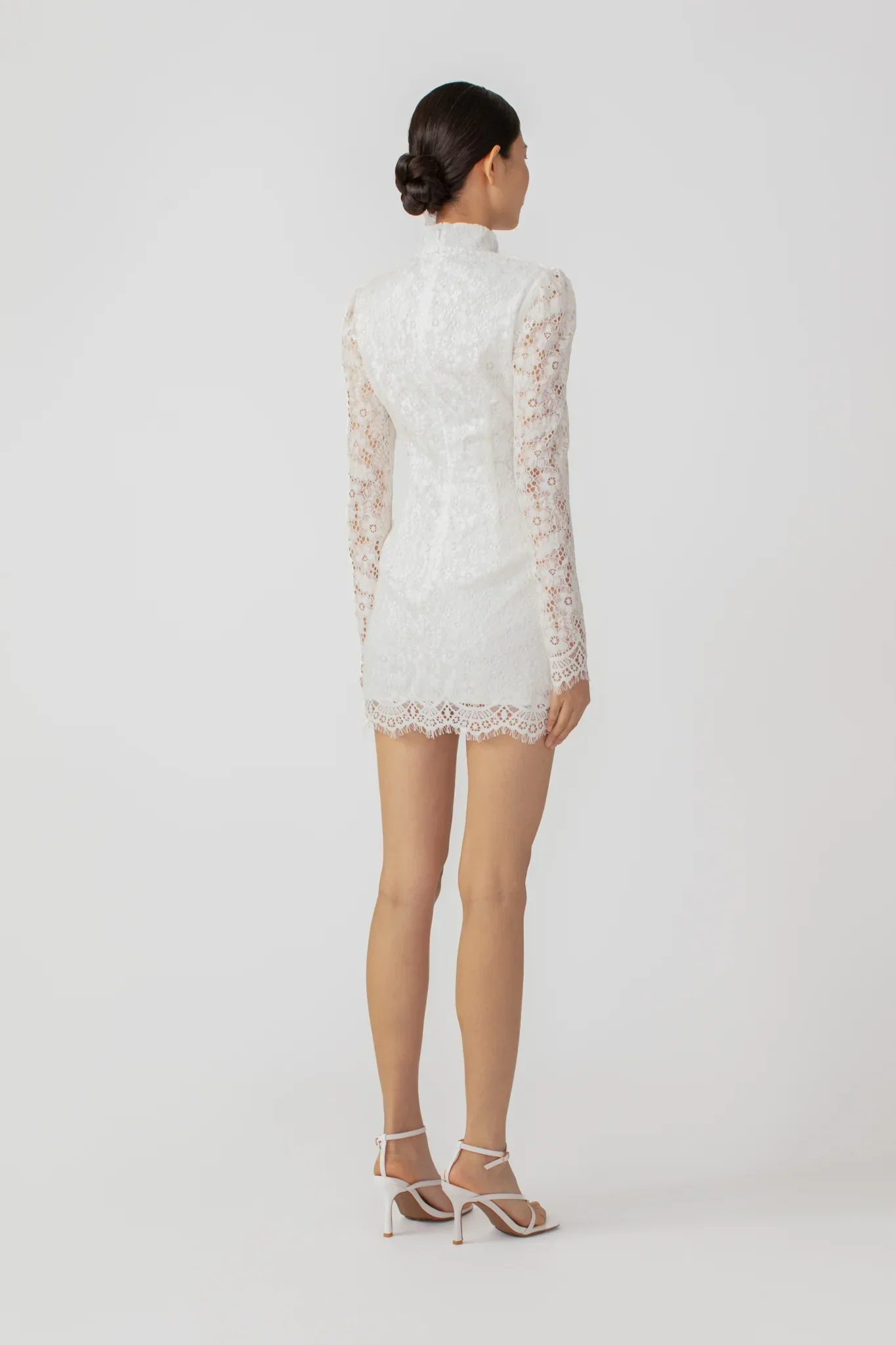 Raine Lace Mini Dress - Image 4