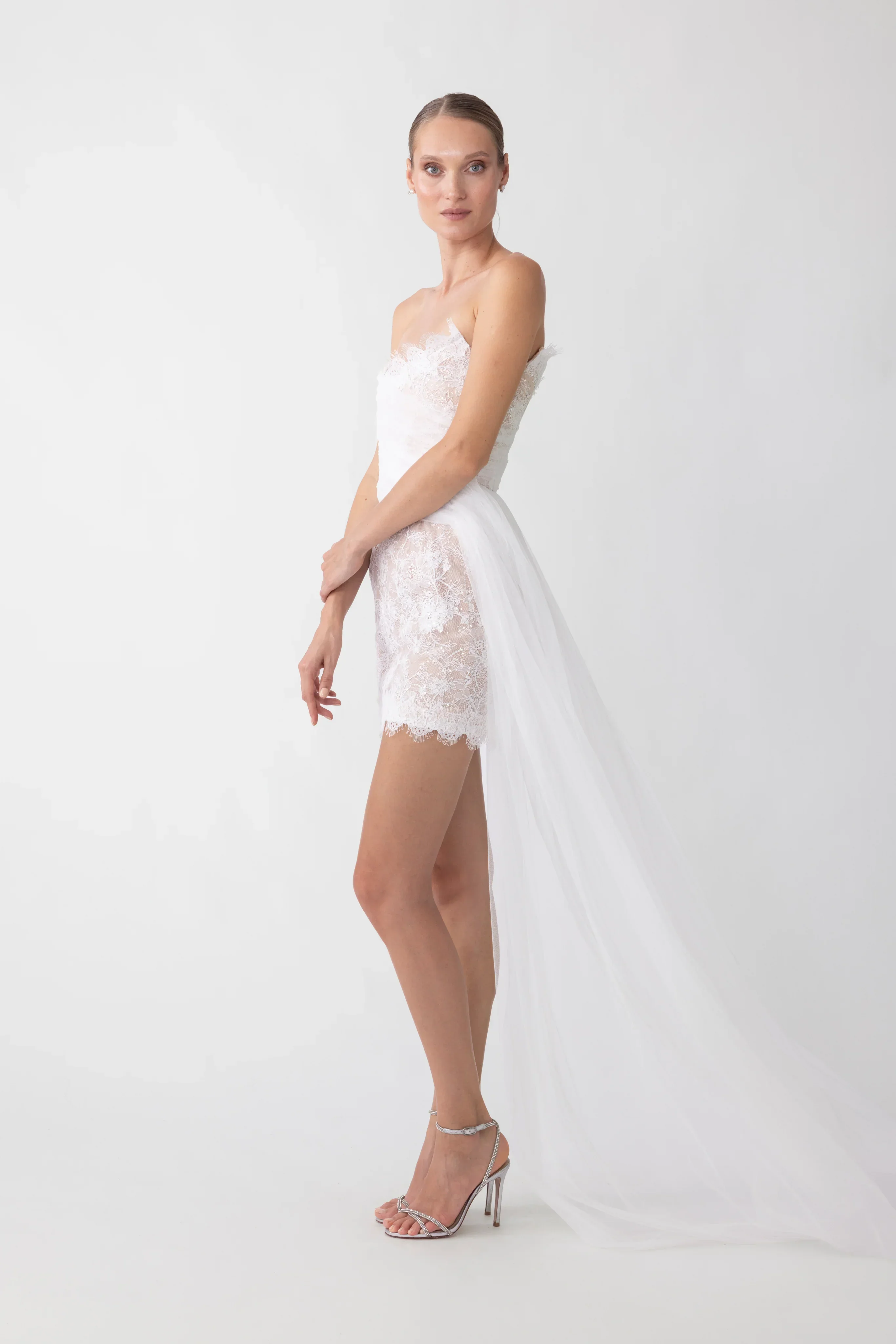 Reign Lace Mini Dress - Image 4