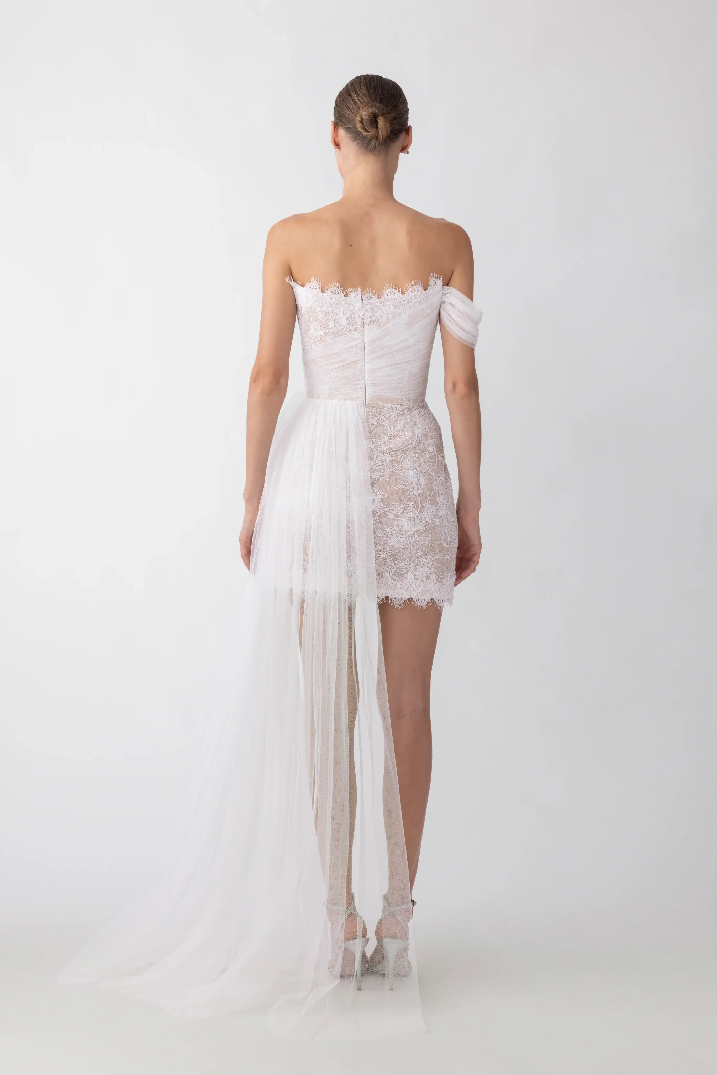 Reign Lace Mini Dress - Image 5