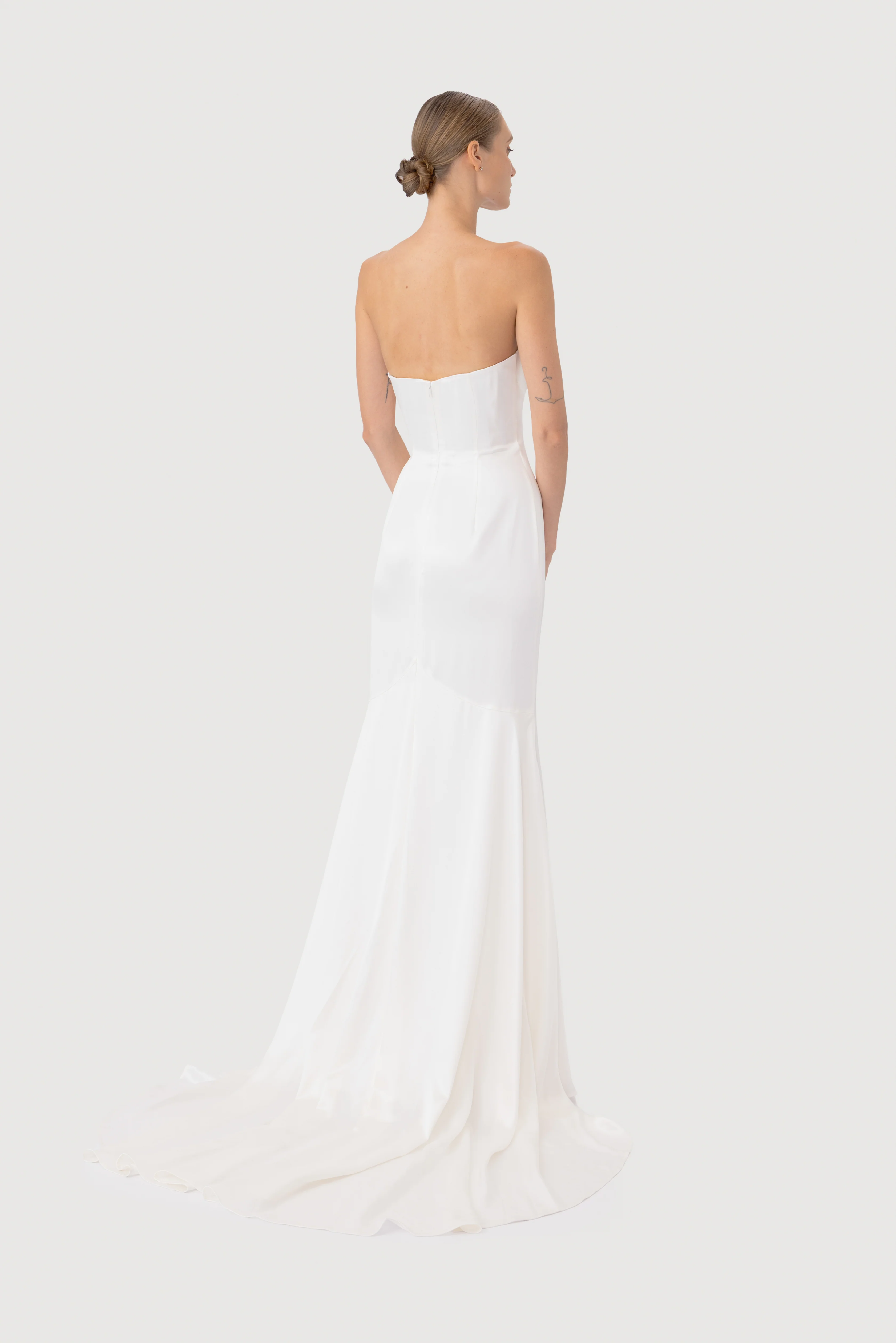 Rianne Satin Gown - Image 4