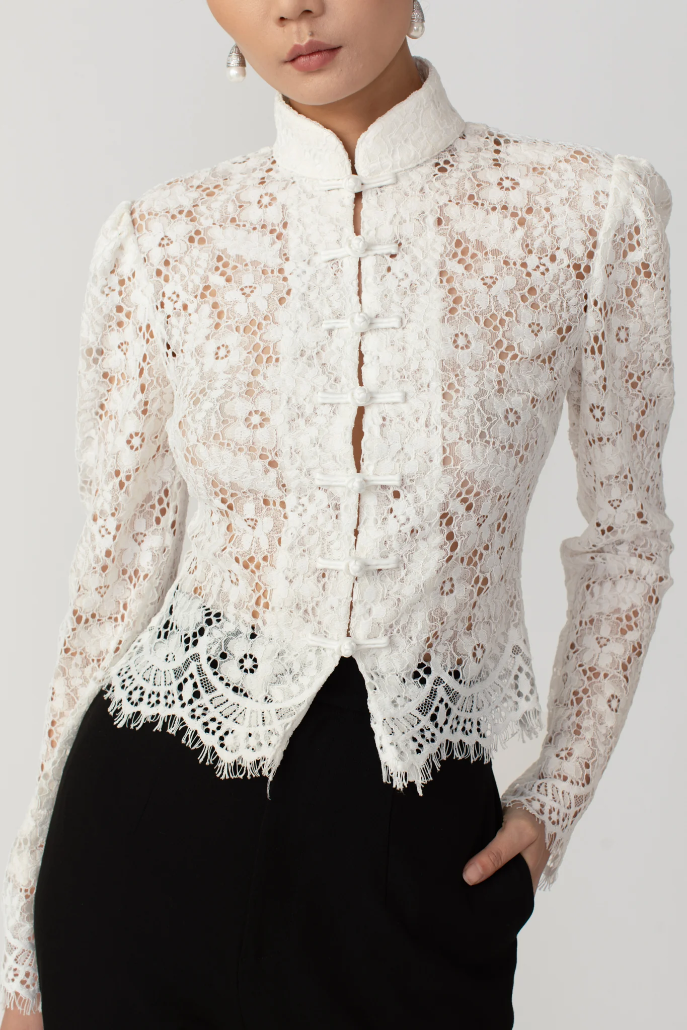Roberta Lace Top - Image 3