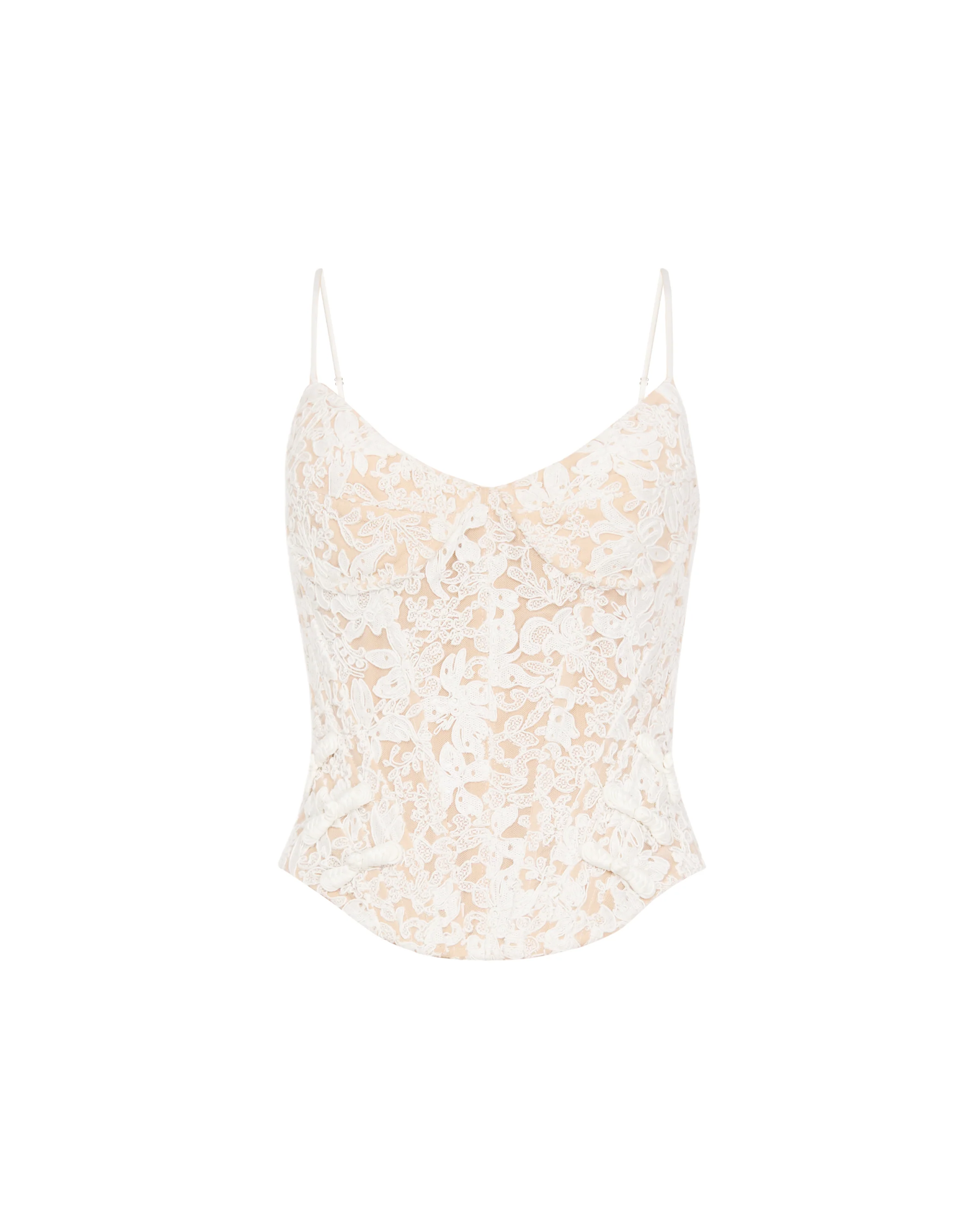 Roma Lace Corset Top - Image 7