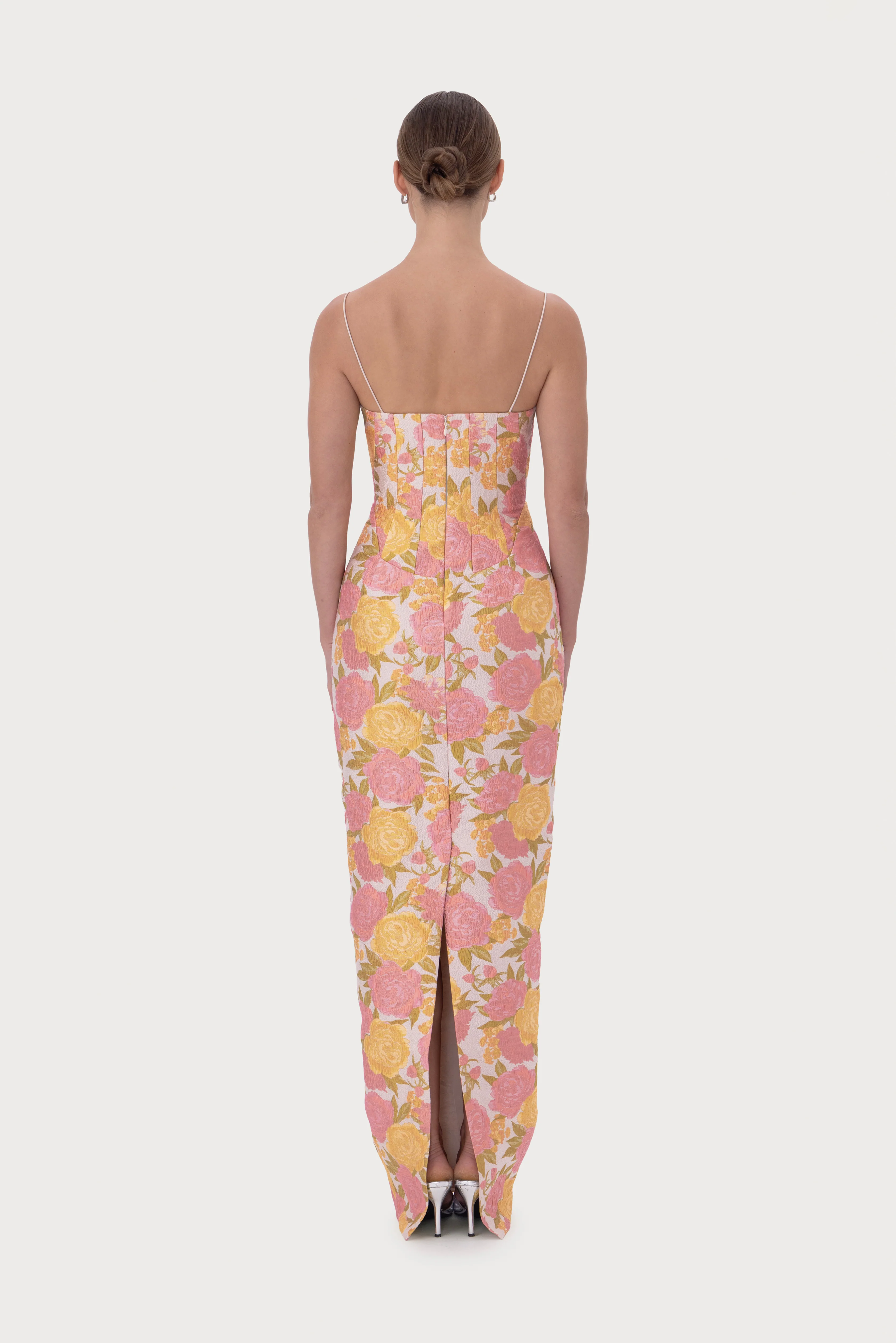 Rosella Jacquard Gown - Image 6
