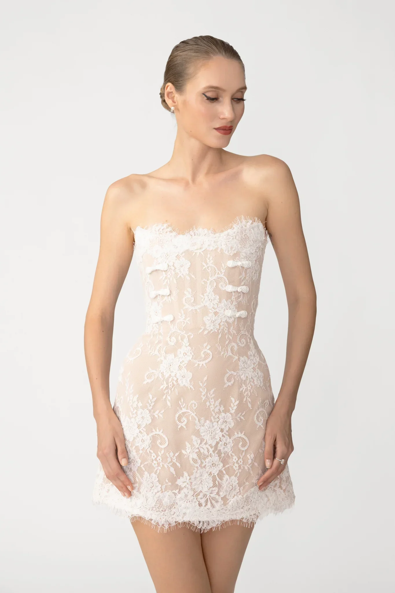 Sasha Lace Mini Dress - Image 2