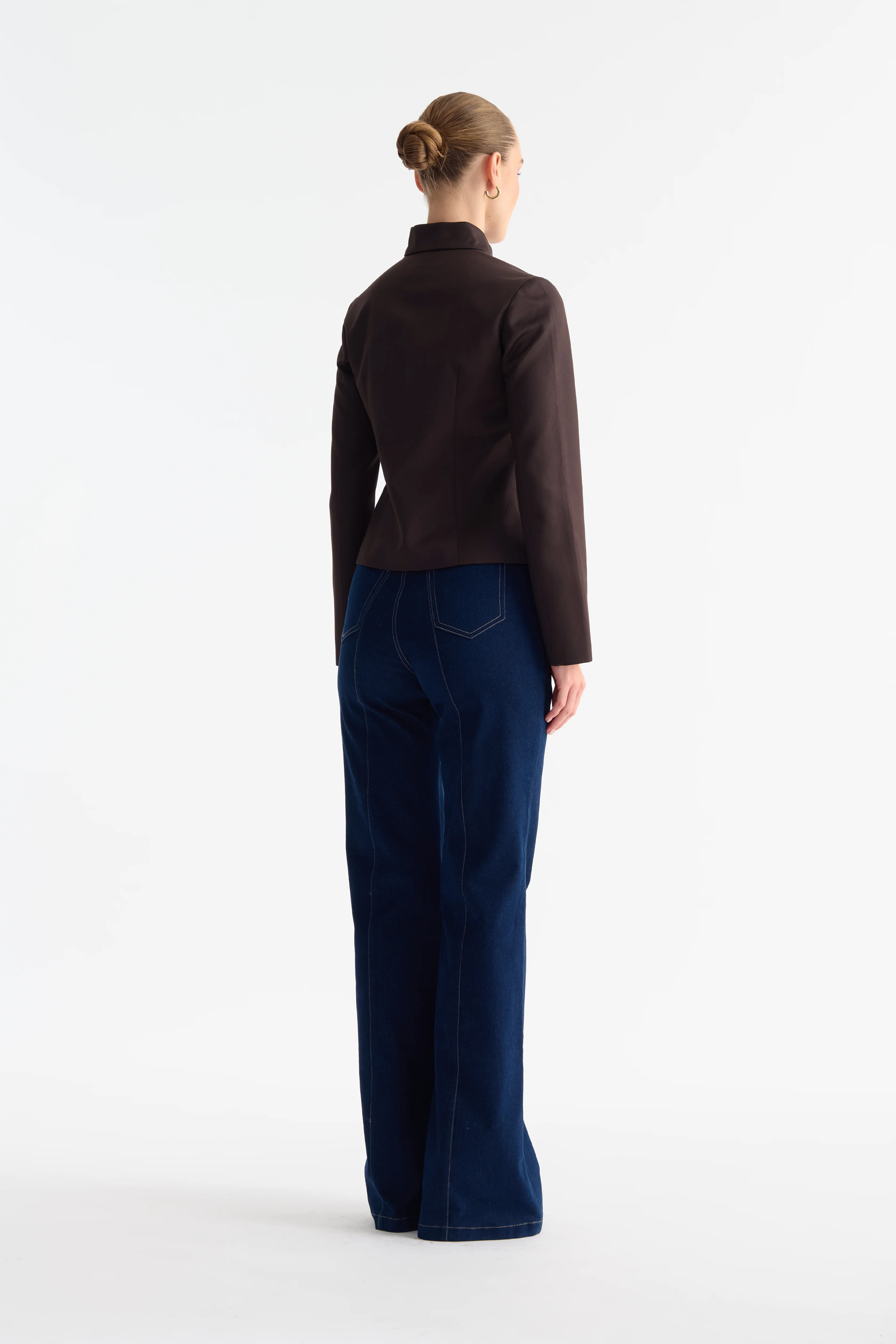 Sloane Satin Tang Blazer - Image 5