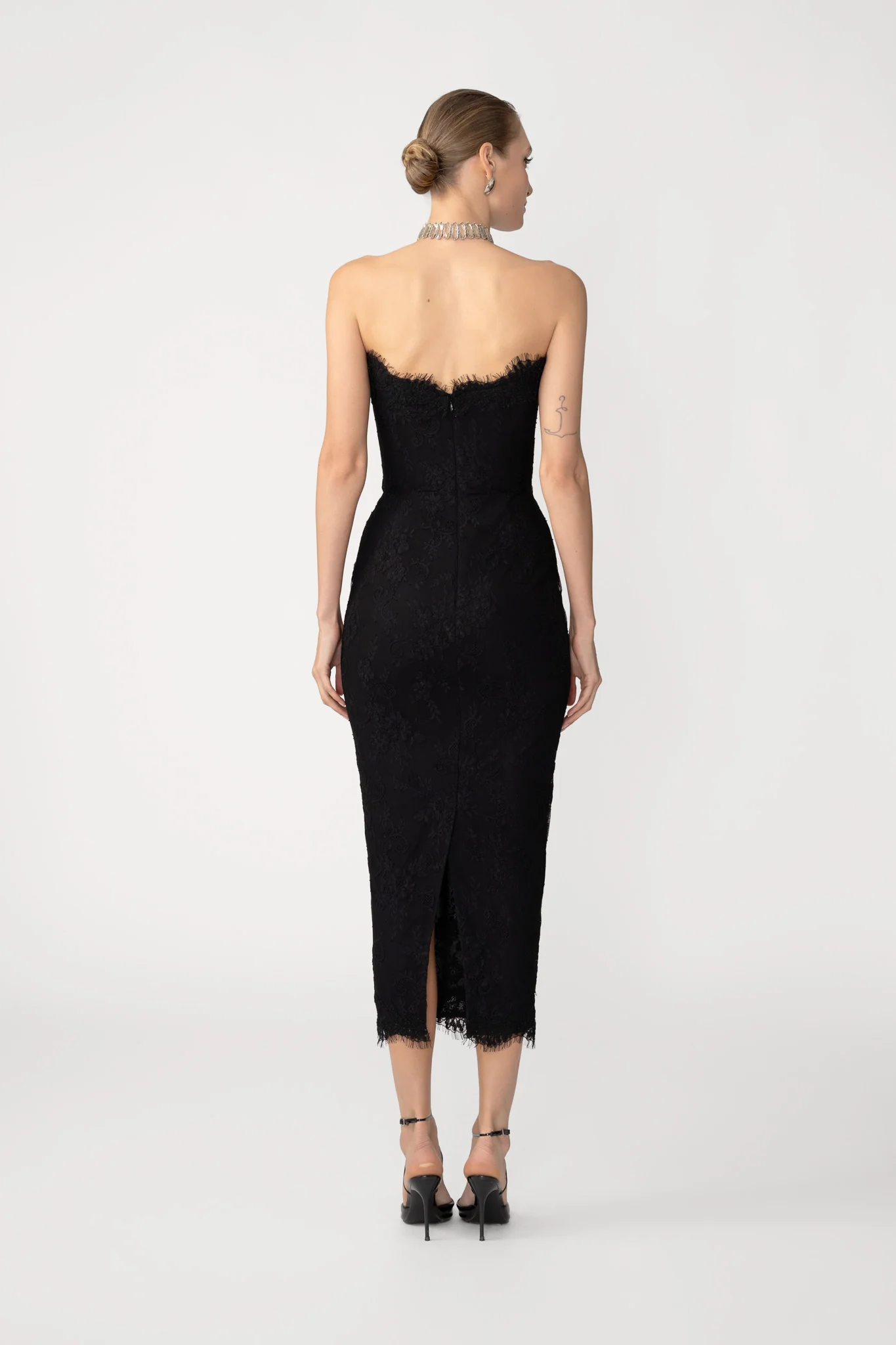 Sofina Lace Midi Dress - Image 4