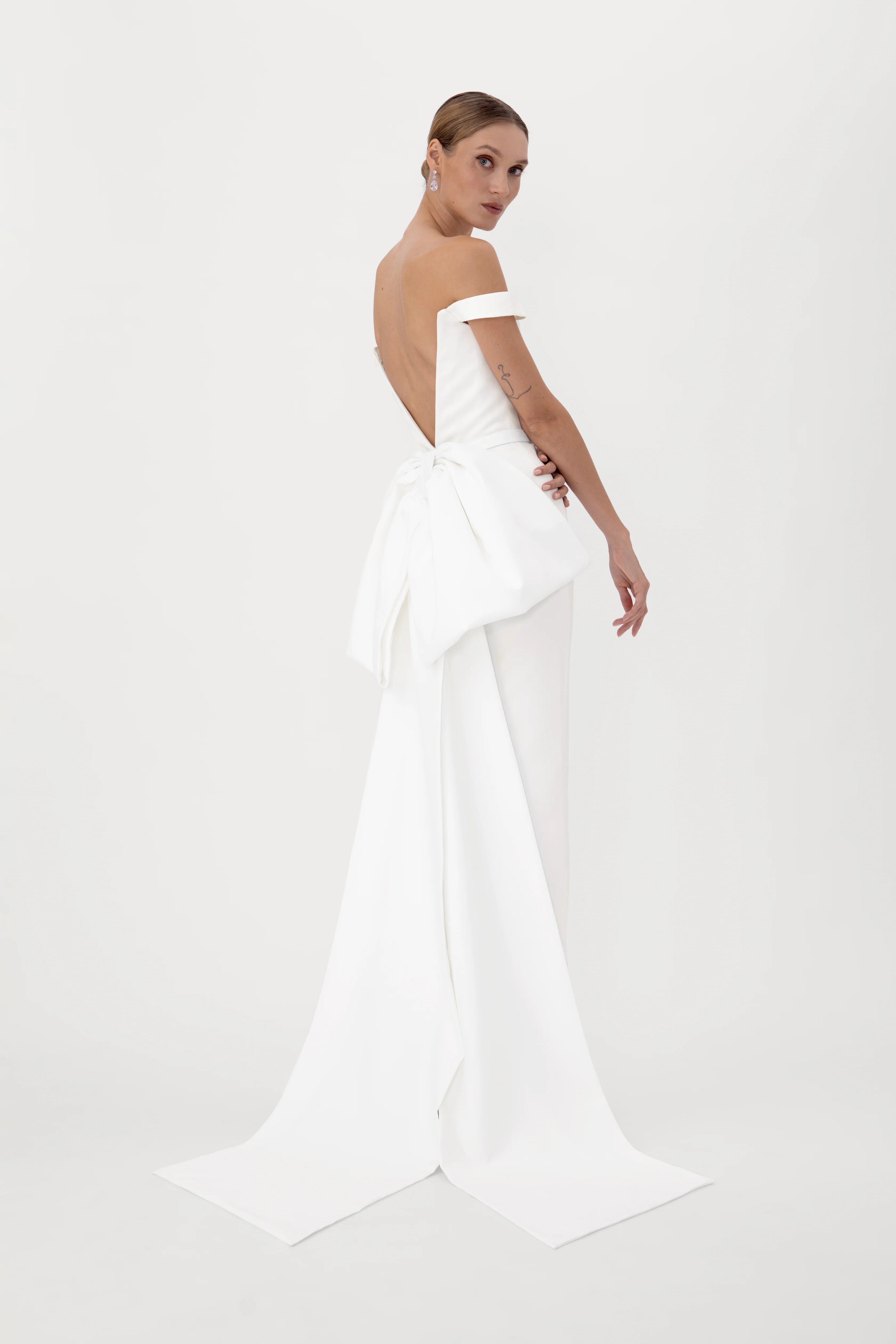 Stefania Satin Gown - Image 3