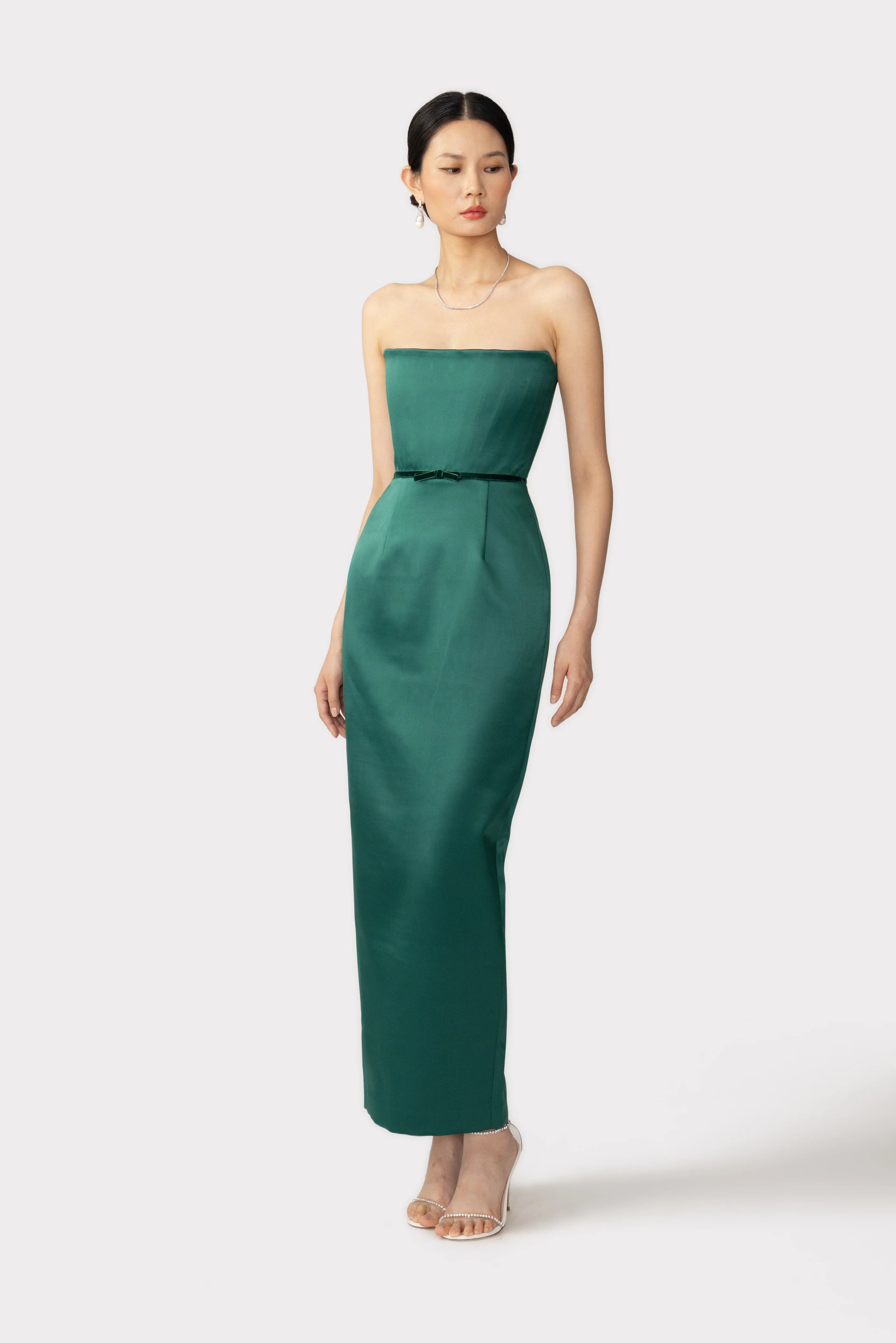 Taylor Satin Dress - Image 2