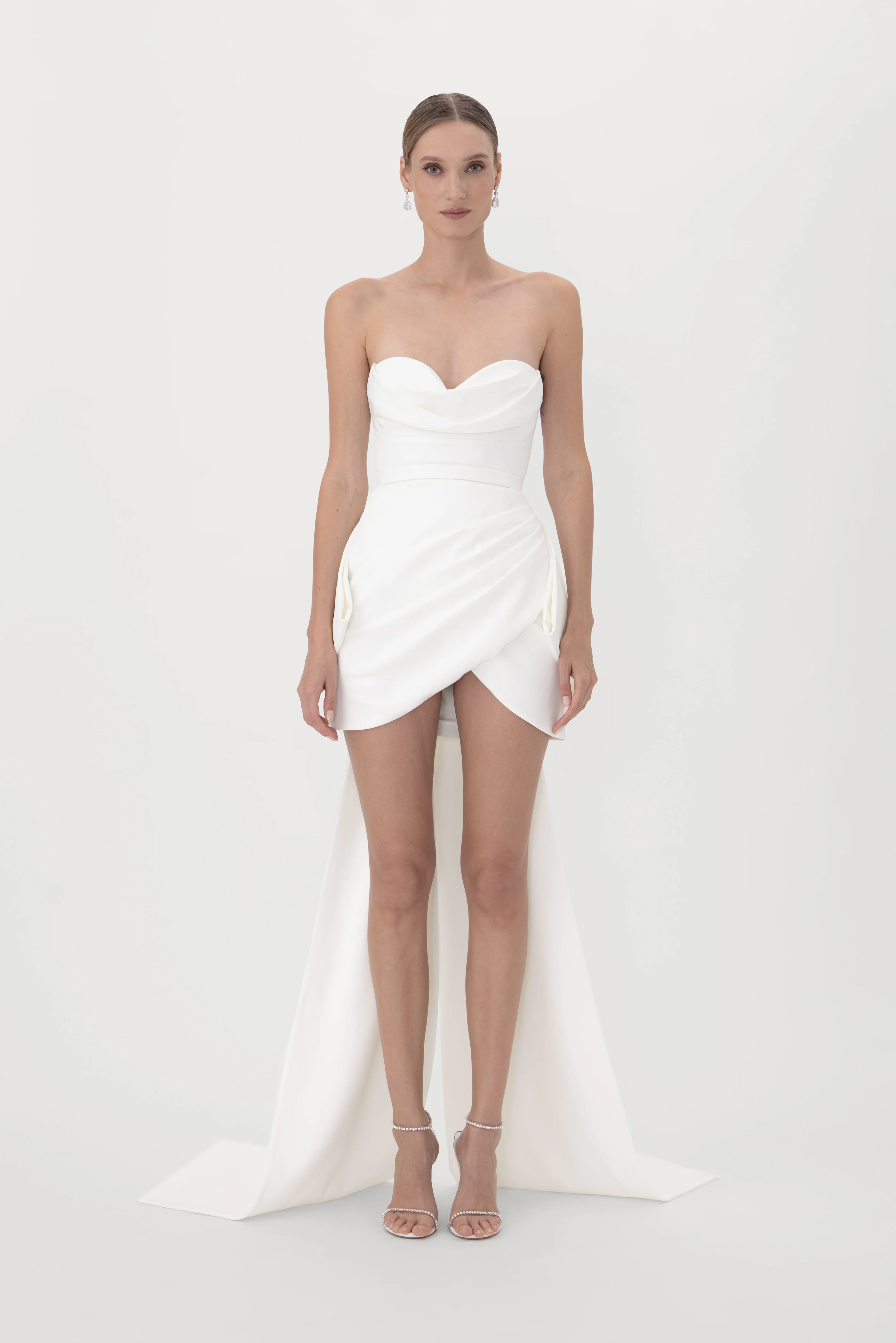 Thea Crepe Mini Dress