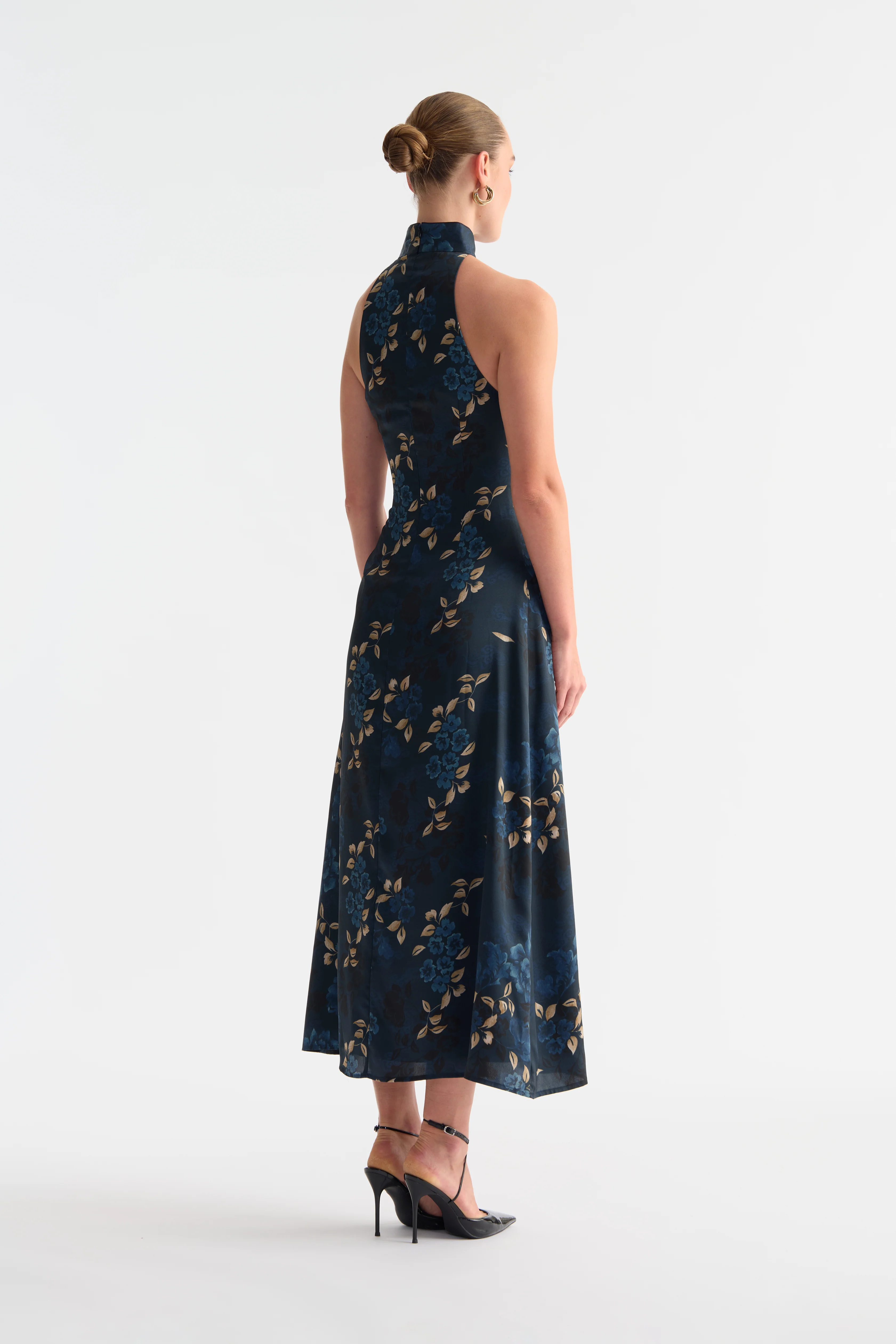 Victoria Satin Dress - Image 8